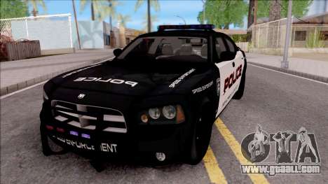 Dodge Charger High Speed Police for GTA San Andreas