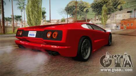 GTA 5 Pegassi Infernus Classic v3 for GTA San Andreas