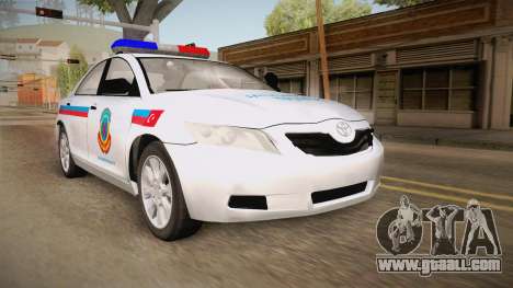 Toyota Camry Turkish Gendarmerie Traffic Unit for GTA San Andreas