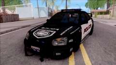 Subaru Impreza WRX STi High Speed Police for GTA San Andreas