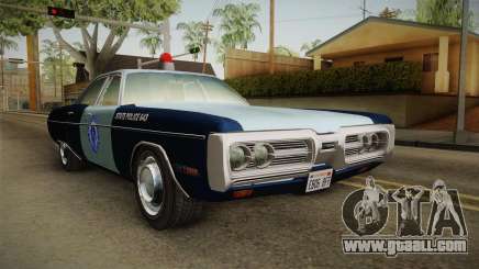 Plymouth Fury 1972 Massachusetts State Police for GTA San Andreas