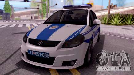 Suzuki SX4 Policija for GTA San Andreas