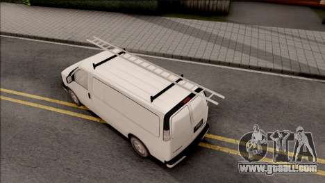 Chevrolet Express Undercover Surveillance Van for GTA San Andreas
