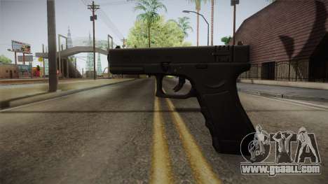 Glock 18 3 Dot Sight Yellow for GTA San Andreas