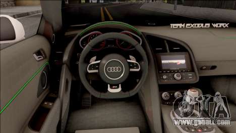 Audi R8 Spyder Angel Beats for GTA San Andreas
