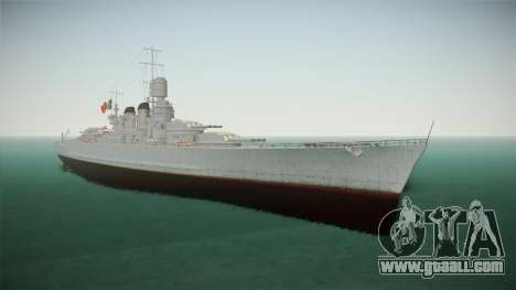 Littorio Class Battleship for GTA San Andreas