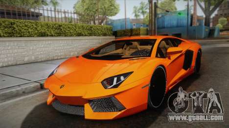 Lamborghini Aventador LP700-4 Stock for GTA San Andreas