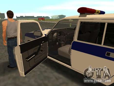GAZ 310221 DPS Police for GTA San Andreas