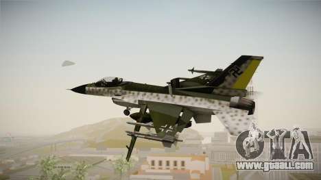 F-16A Luftwaffe WW2 for GTA San Andreas