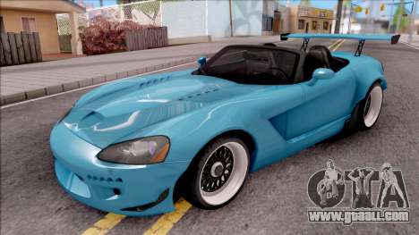 Dodge Viper SRT-10 Widebody 2003 for GTA San Andreas