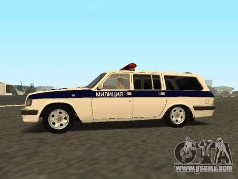 GAZ 310221 DPS Police for GTA San Andreas