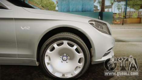 Mercedes-Maybach S600 X222 for GTA San Andreas