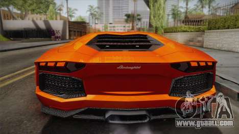Lamborghini Aventador LP700-4 Stock for GTA San Andreas