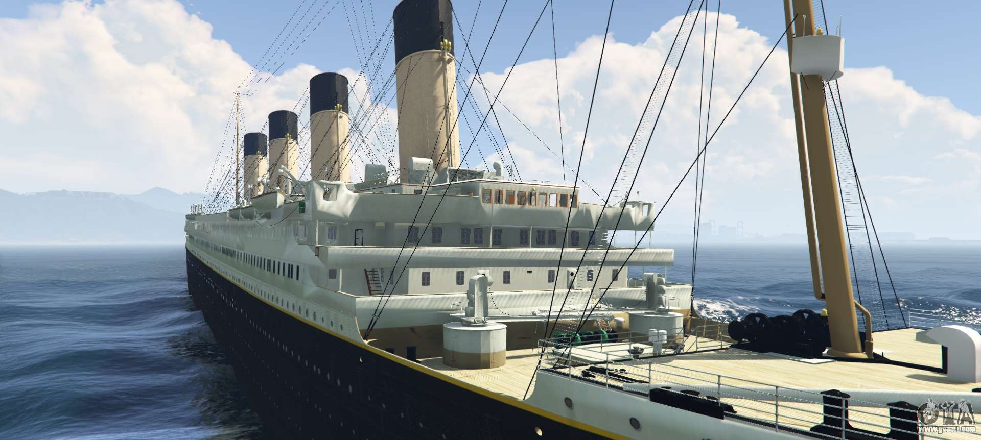 RMS Titanic para GTA San Andreas