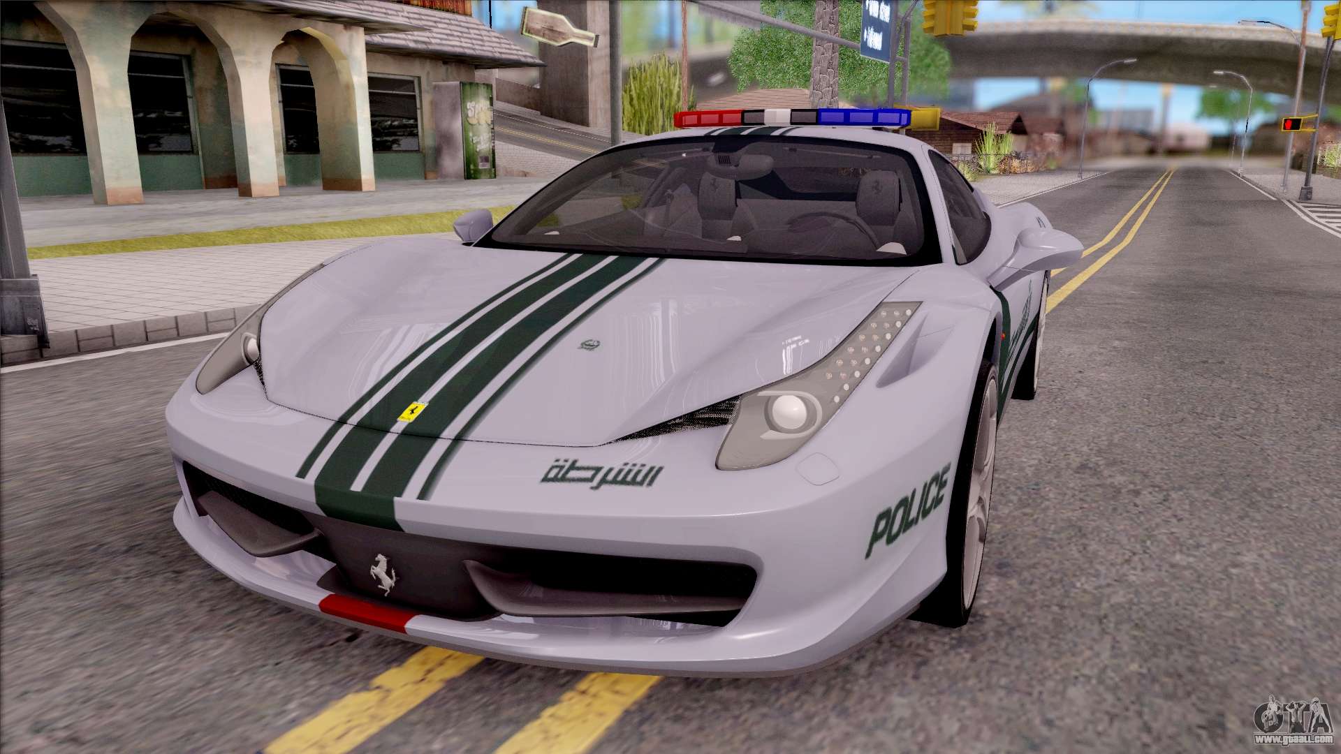 Download Ferrari 458 Italia - Police for GTA San Andreas