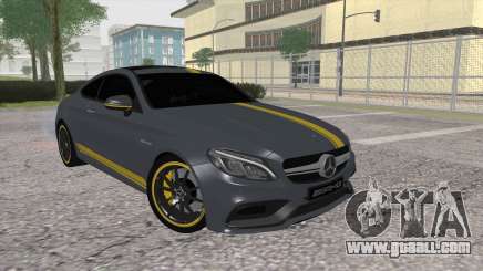 Mercedes-Benz C63 Coupe Edition 1 for GTA San Andreas
