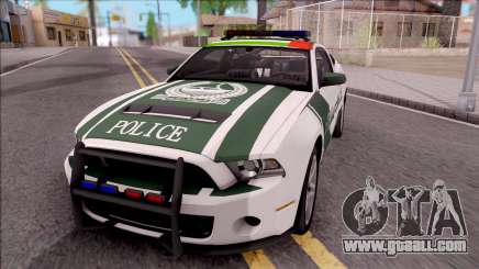Ford Mustang Shelby GT500 Dubai HS Police for GTA San Andreas