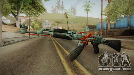 CS: GO AK-47 Aquamarine Revenge Skin for GTA San Andreas