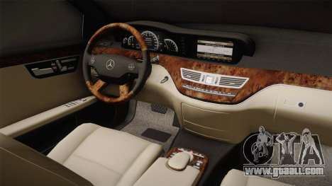 Mercedes-Benz S500 2013 for GTA San Andreas