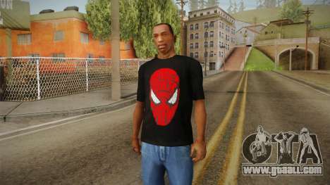Spider-Man T-Shirt for GTA San Andreas