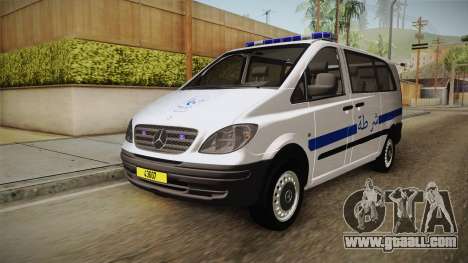 Mercedes-Benz Vito Algerian Police for GTA San Andreas