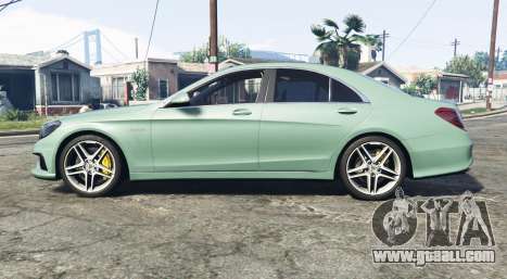 Mercedes-Benz S63 yellow brake caliper [add-on]