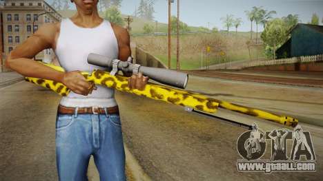 Leopard Sniper Rifle for GTA San Andreas