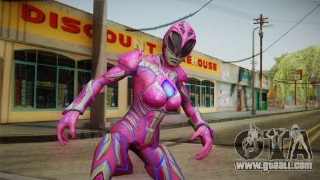 Pink Ranger Skin for GTA San Andreas