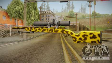 Leopard Sniper Rifle for GTA San Andreas