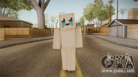 The Binding Of Isaac Skin - Minecraft Version for GTA San Andreas