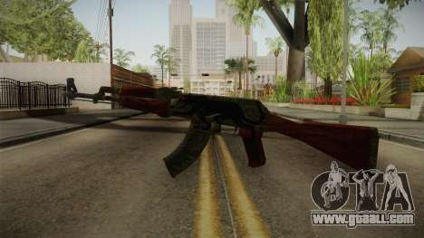 CS: GO AK-47 Jaguar Skin for GTA San Andreas