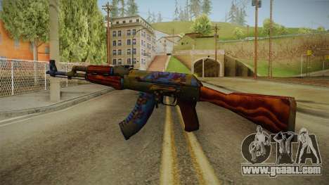 CS: GO AK-47 Case Hardened Skin for GTA San Andreas