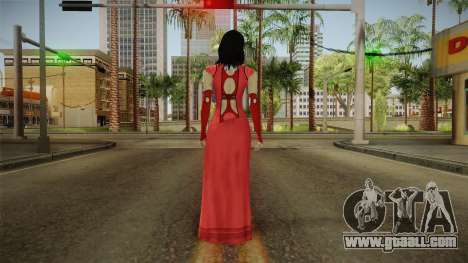 Mass Effect 3 Miranda DLC Citadel Dress Red for GTA San Andreas