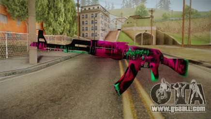 CS: GO AK-47 Neon Revolution Skin for GTA San Andreas