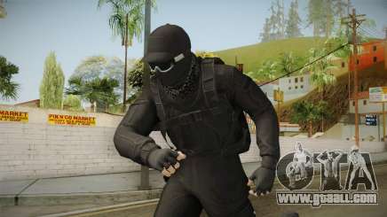 GTA Online: Black Army Skin v2 for GTA San Andreas
