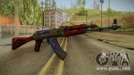 CS: GO AK-47 Case Hardened Skin for GTA San Andreas