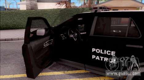 Ford Explorer Police San Andreas Patrol for GTA San Andreas