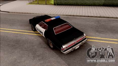Ford Gran Torino Police LVPD 1975 v2 for GTA San Andreas