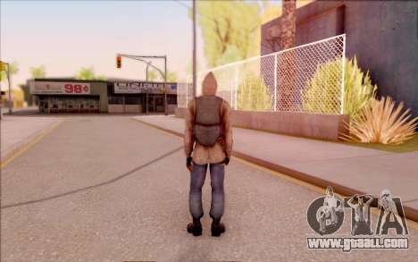 Degtyarev jacket rookie of S. T. A. L. K. E. R. for GTA San Andreas