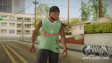 Grove Street Families Remastered Skin 3 for GTA San Andreas