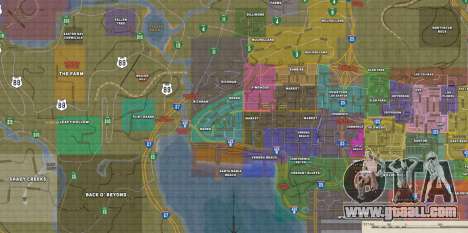 Happy MAP for GTA San Andreas