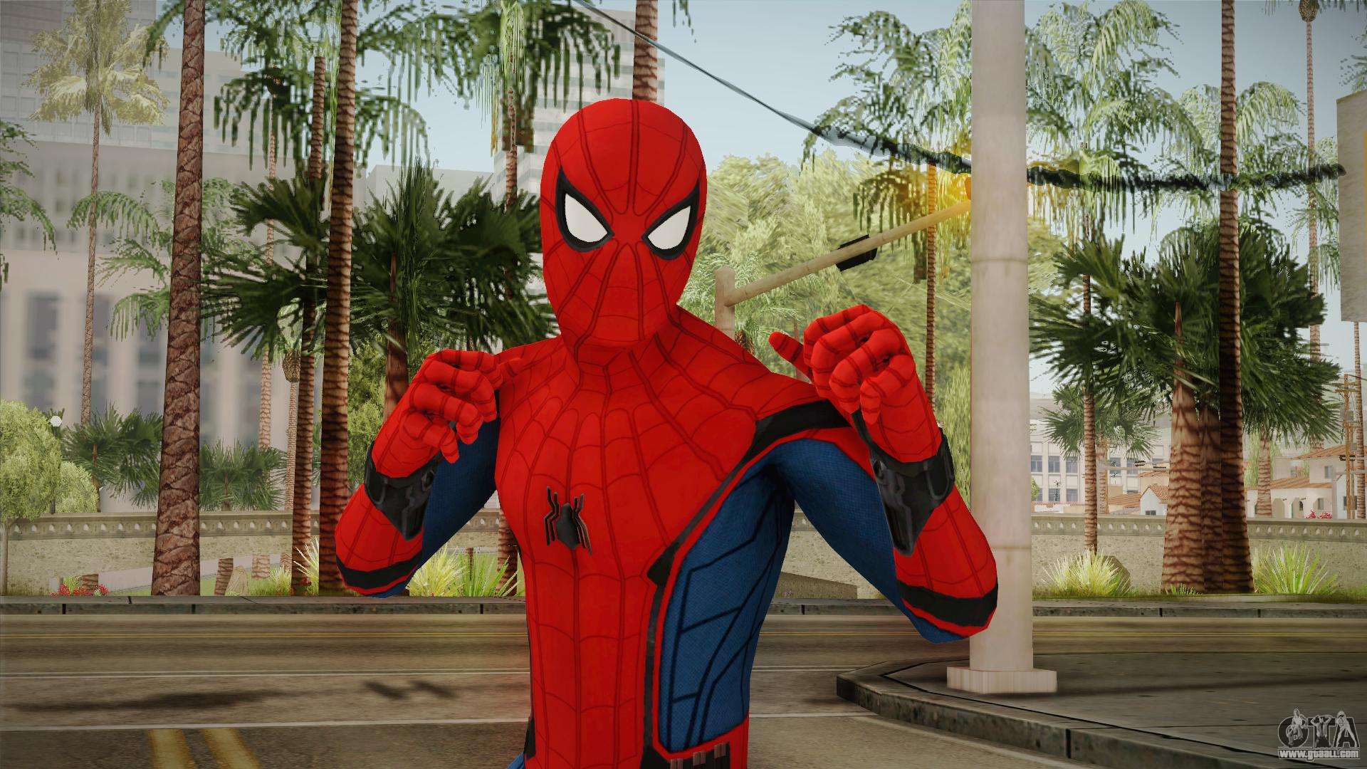 spiderman skin gta vc mobile