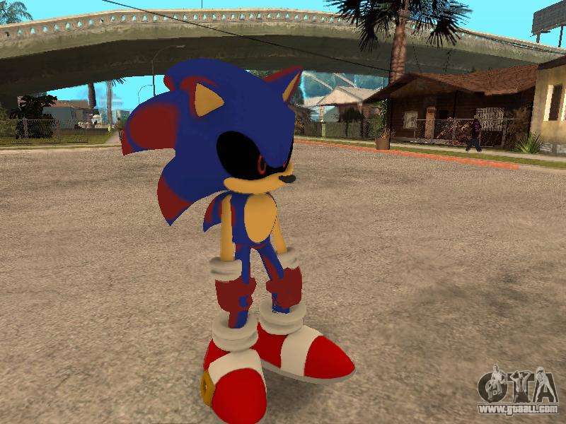 sonic skin for gta s