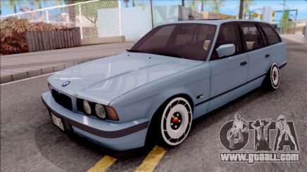BMW M5 E34 Touring Slammed 1995 for GTA San Andreas