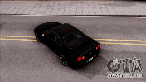 Nissan Skyline GT-R R34 for GTA San Andreas