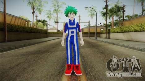 My Hero Academia - Izuku Midoriya for GTA San Andreas