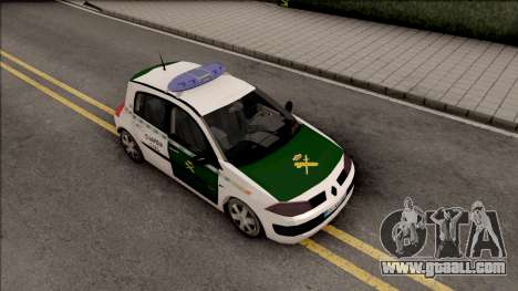 Renault Megane Guardia Civil Spanish for GTA San Andreas