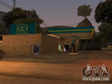 EuroOil Gas Station for GTA San Andreas