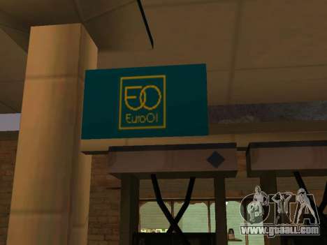 EuroOil Gas Station for GTA San Andreas