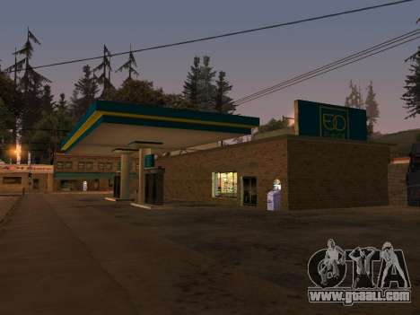 EuroOil Gas Station for GTA San Andreas